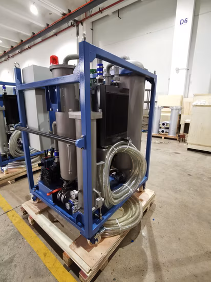 Portable Machine Marine Engine Diesel Centrifugal Heavy Fuel Double Stage Vacuum Waste Dirty Purify Transformer Lubricating Hydraulic Insulating Oil Purifier